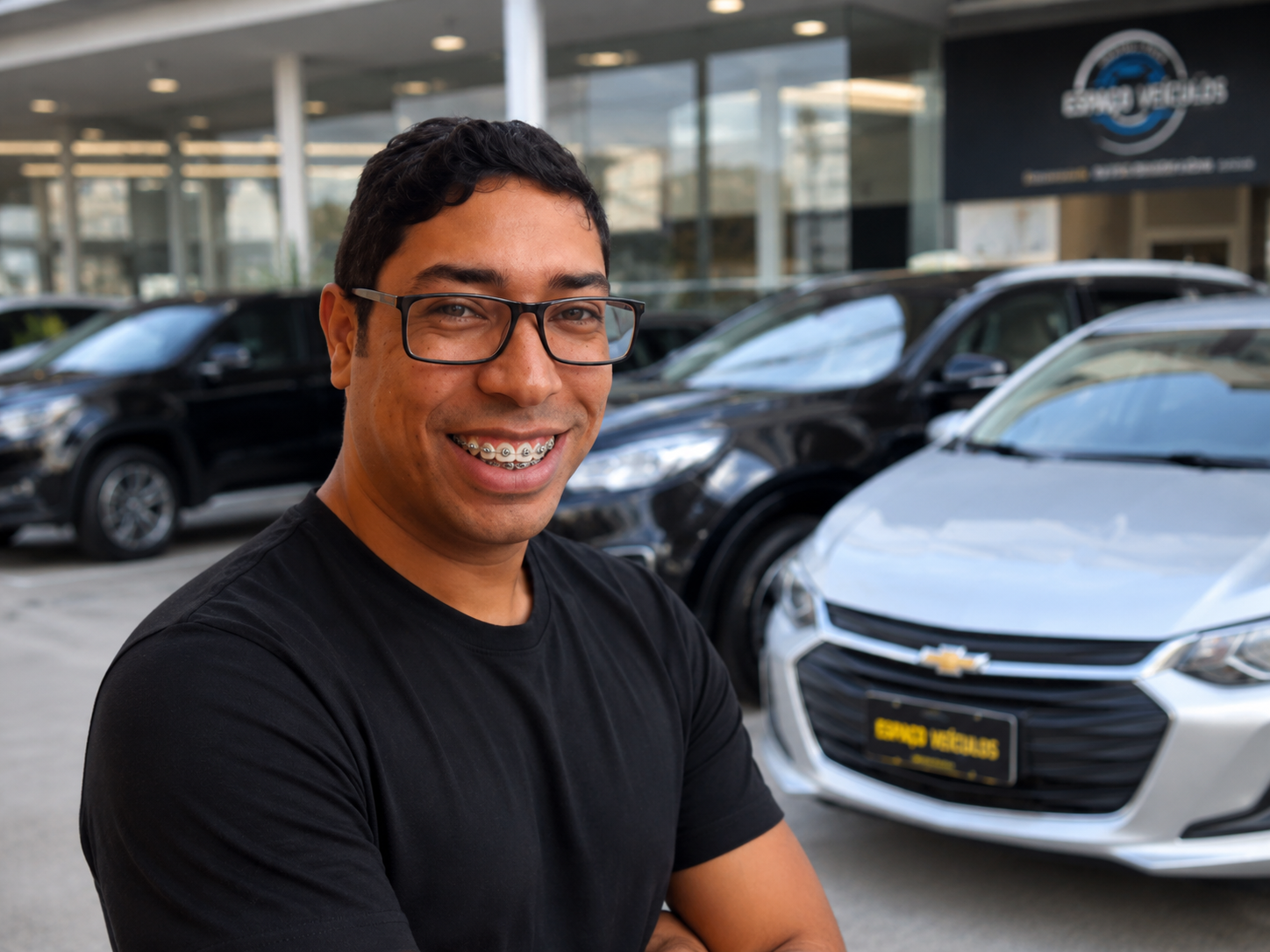 Consultor da Branco Veículos em revenda premium